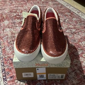 Women’s Mudd Poppy slip on sequined sneaker in bush